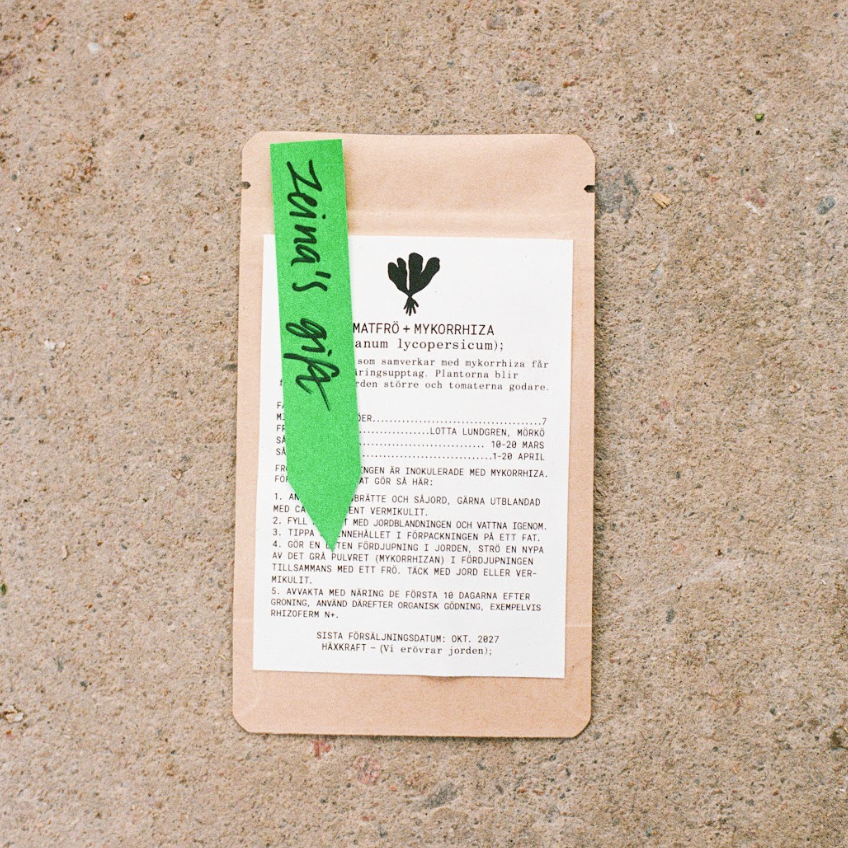 Zeina's Gift, frö + mykorrhiza